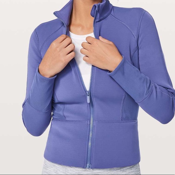 Lululemon Front and Back Zip Up Jacket Purple Indigo Women’s Size 2 - Picture 5 of 5